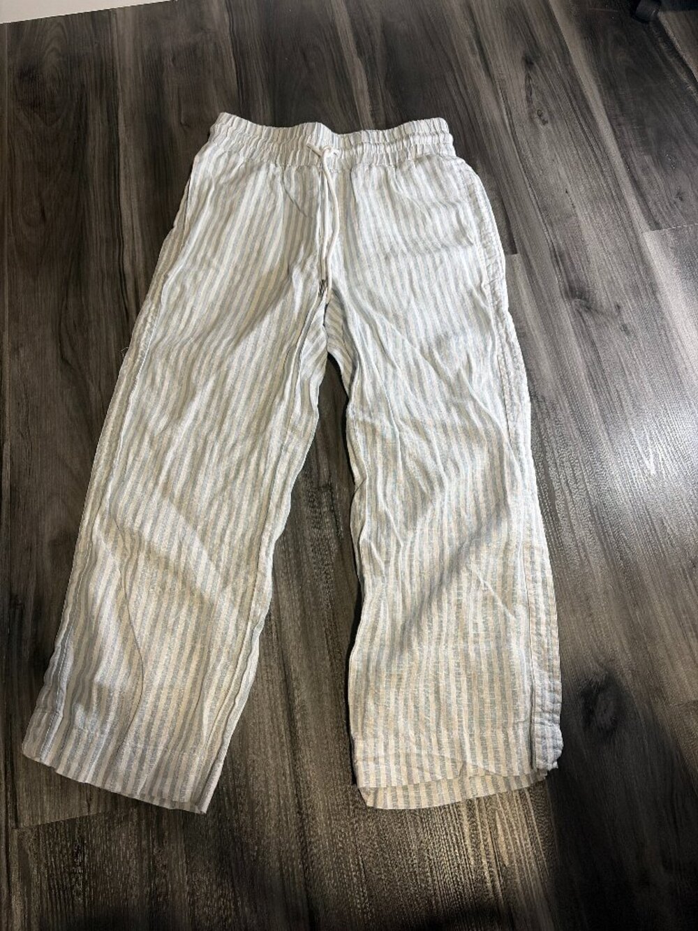 Quince Striped Pants